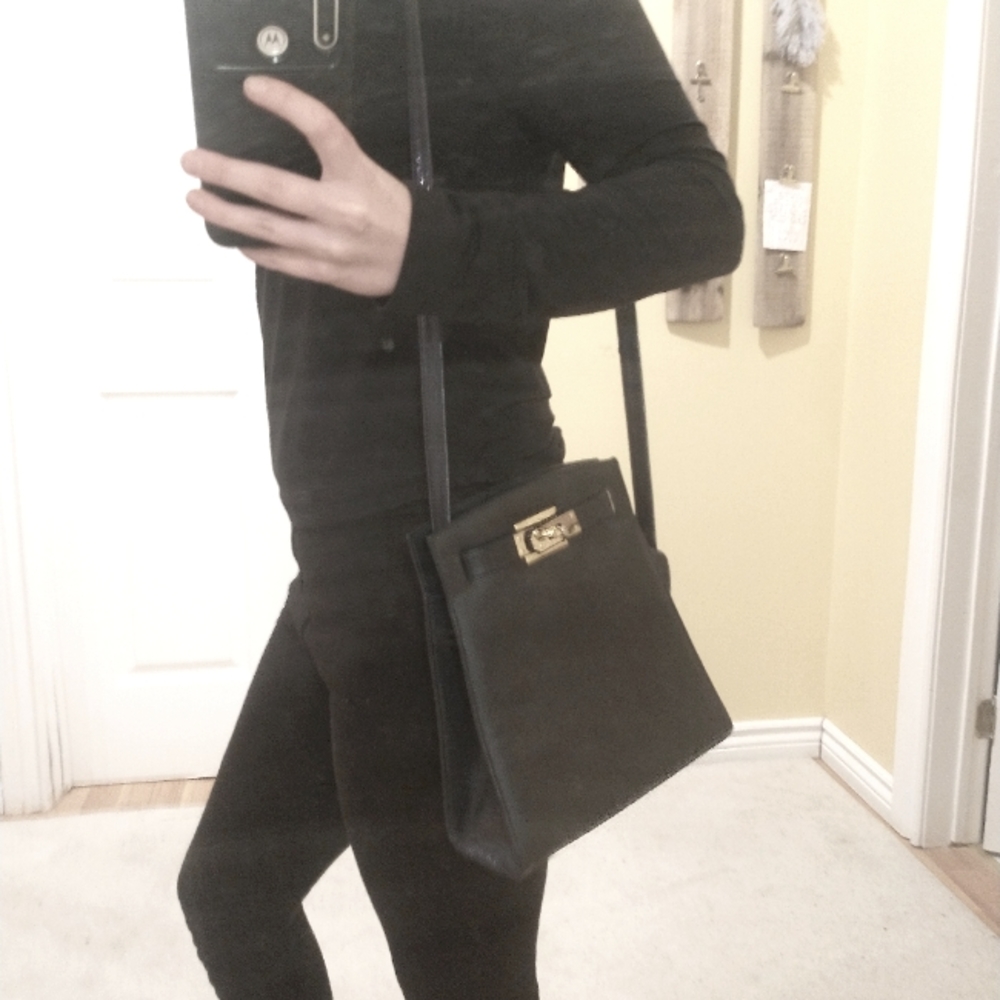 Formal Deep Blue Purse